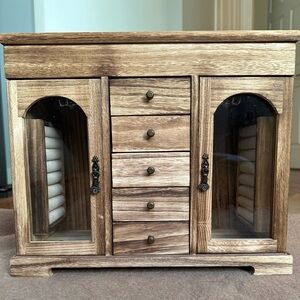 Wooden Jewelry Organizer